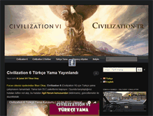 Tablet Screenshot of civilization-tr.com